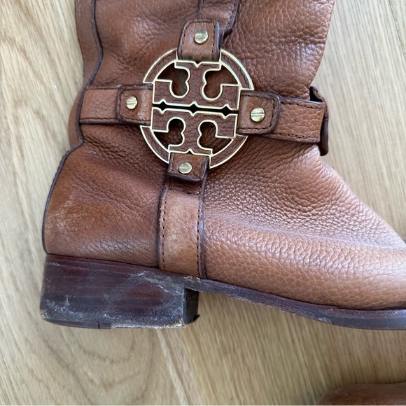 TORY BURCH Brown Amanda Riding Boot - Picture 5 of 10